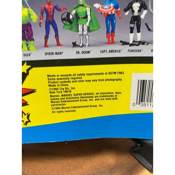 Marvel 1994 Fantastic Four Invisible Woman Figure with Catapult Power Launcher B - Picture 4 of 7